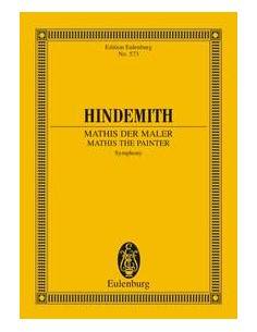 HINDEMITH P.-Matthias le peintre (symphonie) pour orchestre (PB)