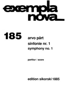 PART A.-Symphony No. 1 for Orchestra (PB)
