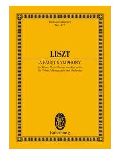 LISZT Sinfonia F.-Faust per orchestra (PB)