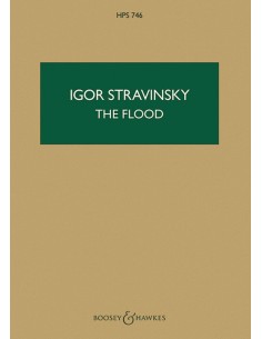 STRAVINSKY I.-The Flood for Soloists, Choir and Orchestra (PB)