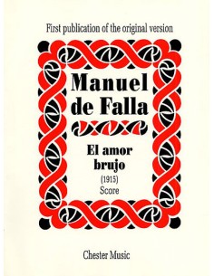 FALLA M.-El Amor Brujo für Orchester (Partitur) (*)