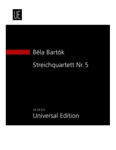BARTOK B.-String Quartet No. 5 (Pocket Score)
