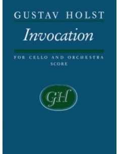 HOLST G.-Invocation pour orchestre (partition)