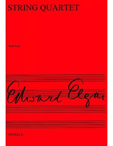 ELGAR E.-Quartet Op.83 for String Quartet (Pocket Score)