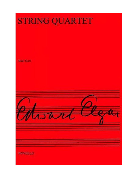ELGAR E.-Quartet Op.83 for String Quartet (Pocket Score)