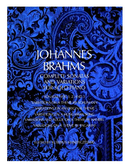 BRAHMS J.-Sonate e Variazioni complete per pianoforte