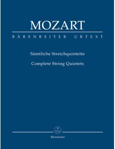 MOZART W.A.-Complete String Quartets (Urtext) (Pocket Score)