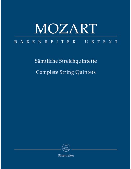 MOZART W.A.-Complete String Quartets (Urtext) (Pocket Score)