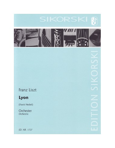 LISZT F.-Lyon for Orchestra (Score) (Heckel)