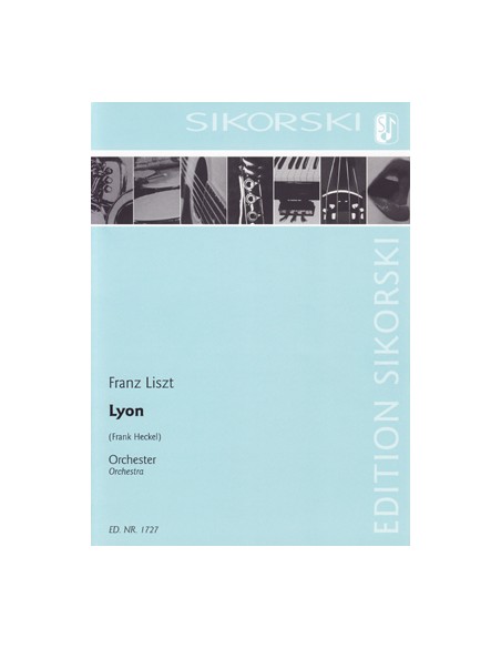 LISZT F.-Lyon for Orchestra (Score) (Heckel)