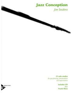 SNIDERO J.-Jazz Conception for Flute (Inc.CD)