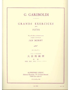 GARIBOLDI G.-Grandes Ejercicios Op.139 para Flauta (Merry)