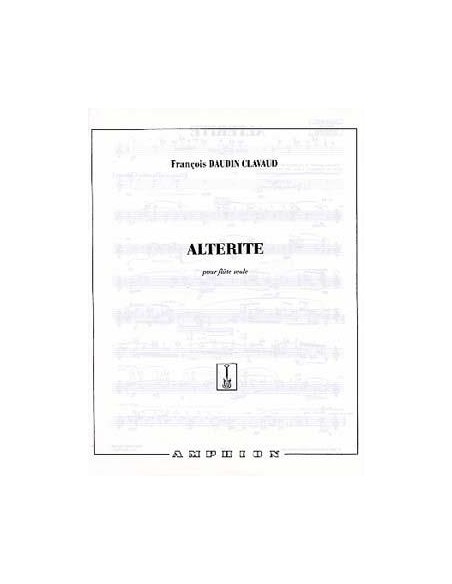 DAUDIN CLAVAUD F.-Alterite per flauto