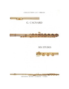 CAGNARD G.-Etudes (6) para Flauta