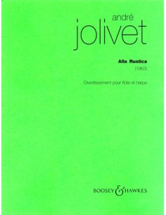JOLIVET A.-Alla Rustica per flauto e arpa