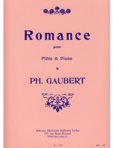 GAUBERT P.-Romanza per flauto e pianoforte