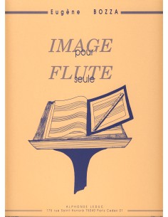 BOZZA E.-Image pour flûte traversière