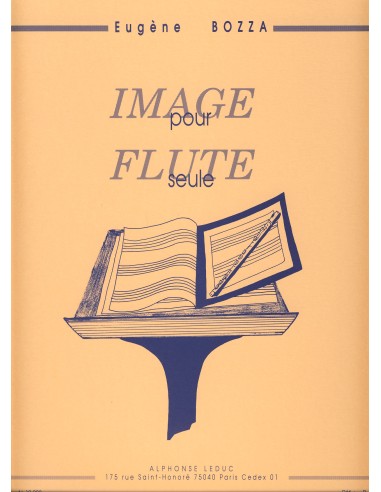 BOZZA E.-Image pour flûte traversière