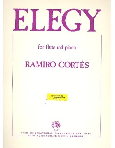 CORTES R.-Elegia per flauto e pianoforte