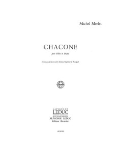 MERLET M.-Chacone per flauto e pianoforte