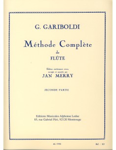 GARIBOLDI G.-Methode Complete Op.128 Vol.2 para Flauta (Merry)