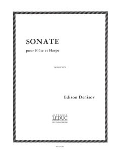 DENISOV E.-Sonate pour flûte et harpe