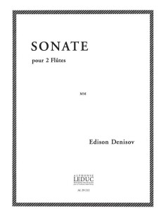 DENISOV E.-Sonate für 2 Flöten