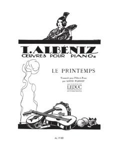 ALBENIZ I.-Printemps per flauto e pianoforte