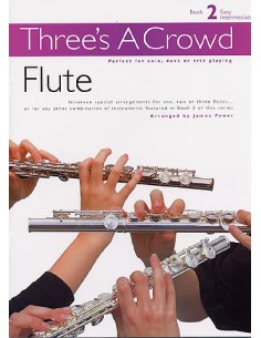 THREE'S A CROWD-Book 2 for 3 Flutes (Power)