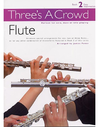 THREE'S A CROWD-Buch 2 für 3 Flöten (Power)