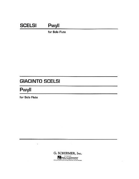 SCELSI G.-Pwyll per Flauto