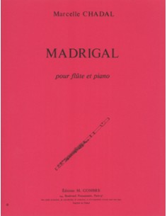 CHADAL M.-Madrigale per flauto e pianoforte
