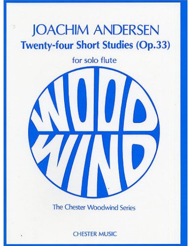 ANDERSEN J.-Piccoli studi (24) Op.33 per flauto (Blakeman)