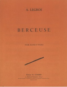 LEGROS A.-Berceuse per flauto e pianoforte