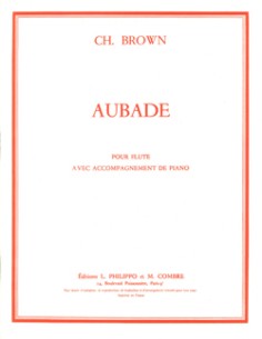 BROWN Charles-Aubade per flauto e pianoforte
