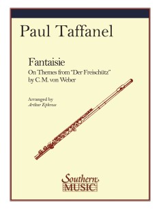 TAFFANEL P.-Fantaisie sur Le Freitschutz para Flauta y Piano (Ephross)