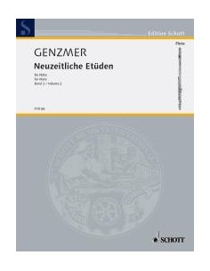 GENZMER H.-Nuovi 2° Studi per Flauto