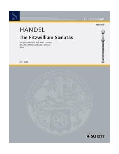 HAENDEL G.F.-"Fitzwilliam" Sonate per flauto e pianoforte