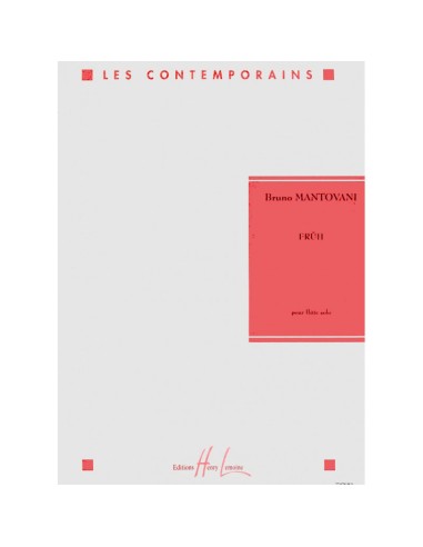 MANTOVANI B.-Fruh per Flauto