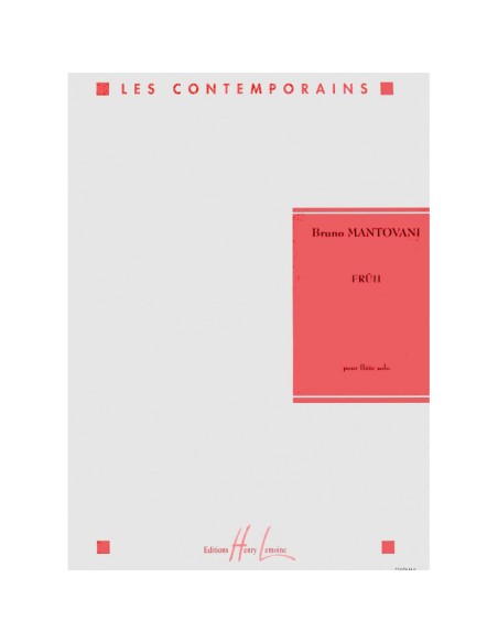 MANTOVANI B.-Fruh per Flauto