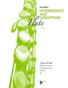SNIDERO J.-Intermediate Jazz Conception for Flute (Inc.CD)