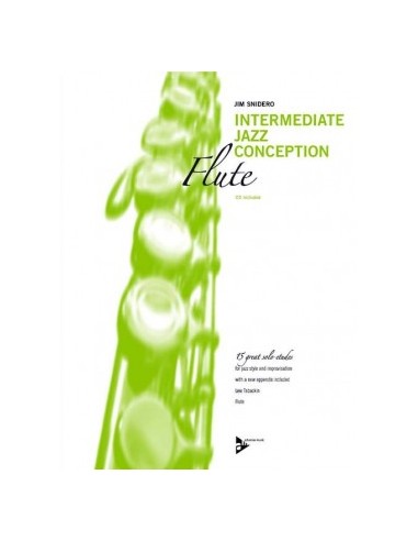 SNIDERO J.-Intermediate Jazz Conception for Flute (Inc.CD)