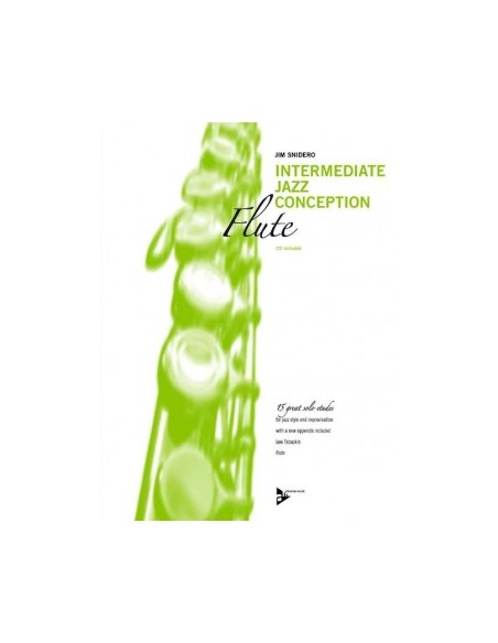 SNIDERO J.-Intermediate Jazz Conception für Flöte (Inc.CD)