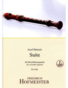 BONISCH J.-Suite for 4 Recorders