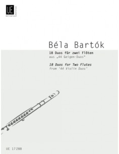 BARTOK B.-Duos (18) per 2 Flauti (Csupor)