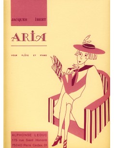 IBERT J.-Aria per flauto e pianoforte