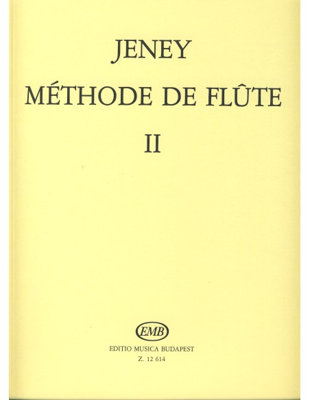 JENEY D.-Methode de Flute Vol.2 per Flauto