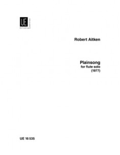AITKEN R.-Plainsong per flauto