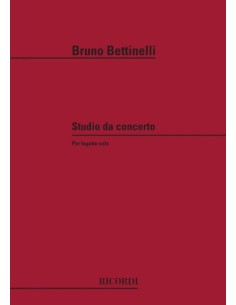 BETTINELLI B.-Concert Study for Bassoon