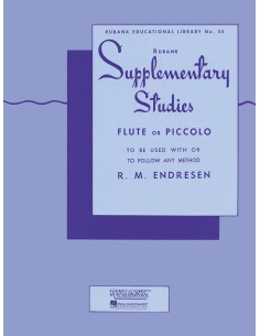 ENDRESEN R.M.-Studi supplementari per flauto